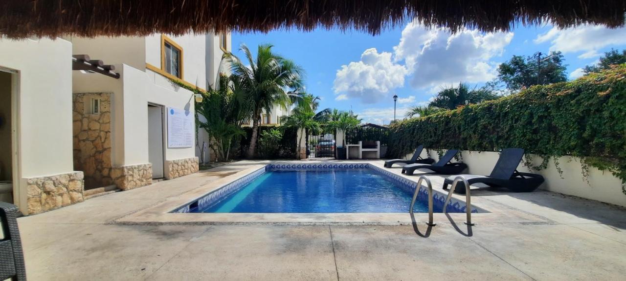 פלאייה דל כרמן Apartamento En Fraccionamiento Privado 6 Personas, 5 Camas, Piscina Cerca De La Playa מראה חיצוני תמונה